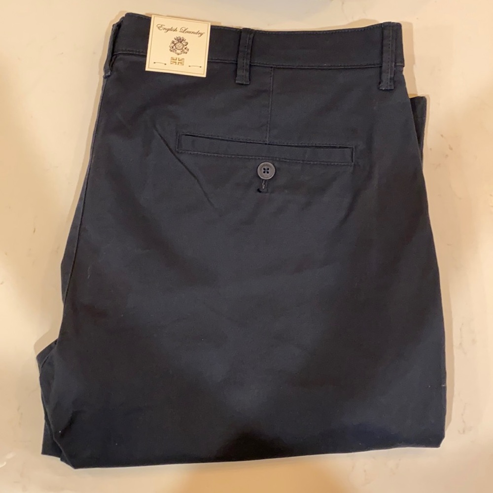 English Laundry Blue Khaki Pants